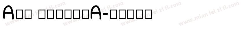 Ari NormalA字体转换